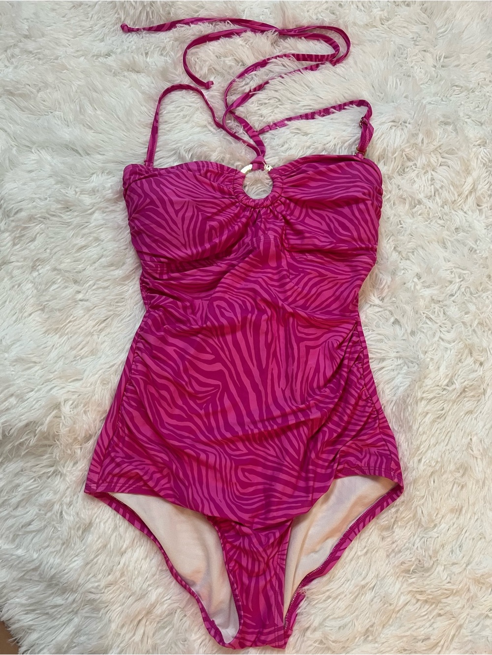 💕Michael Kors💕 Zebra One-Piece Swimsuit
